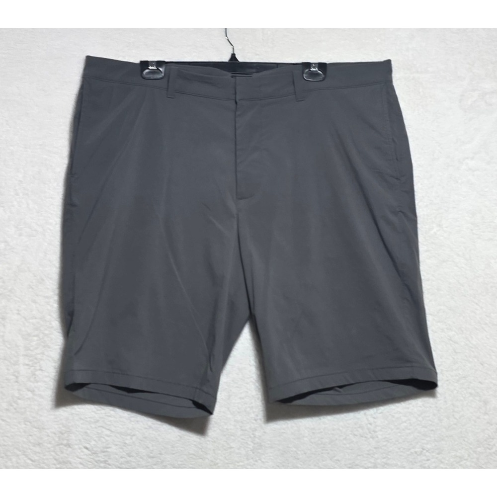 J.Crew Men's Stretch Tech Shorts Charcoal Gray W40 L10.5 Re-Imagined